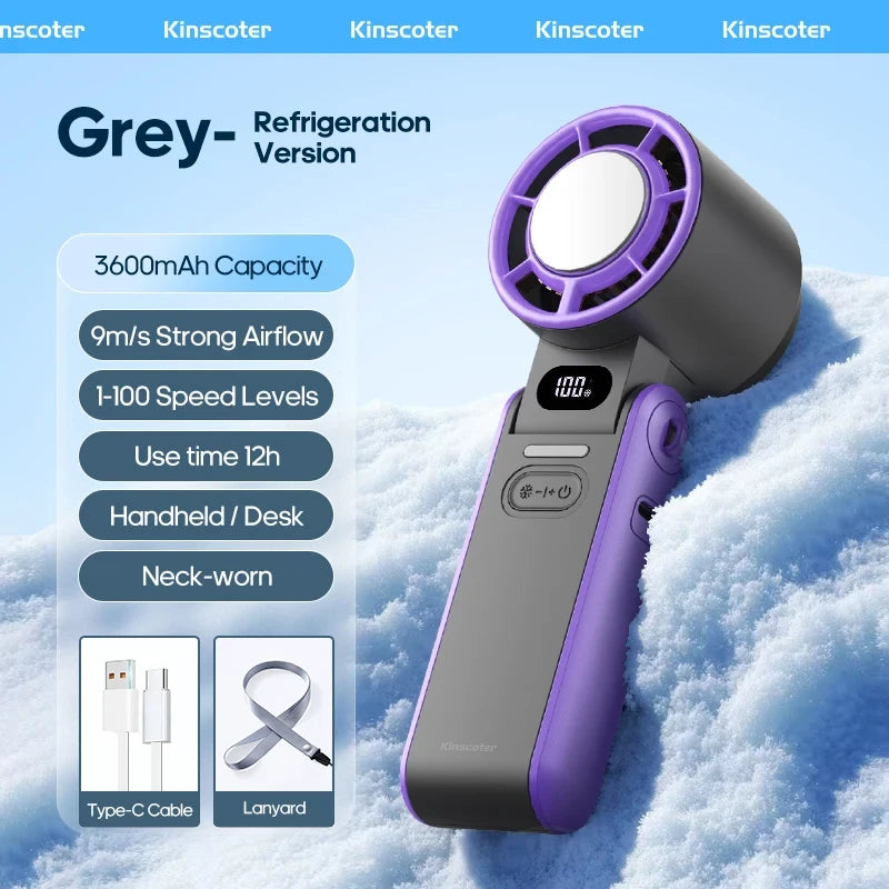 Ventilador Portátil Plegable EasySpeed – Ventilador de Mano Recargable