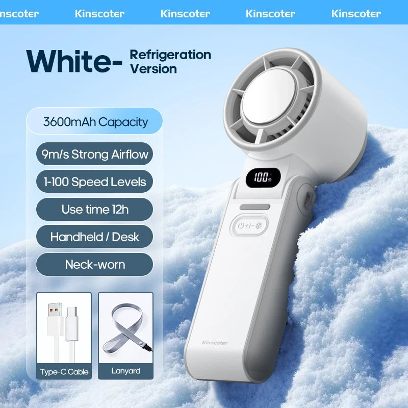 Ventilador Portátil Plegable EasySpeed – Ventilador de Mano Recargable