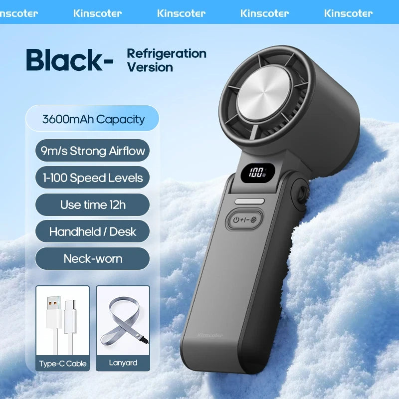 Ventilador Portátil Plegable EasySpeed – Ventilador de Mano Recargable